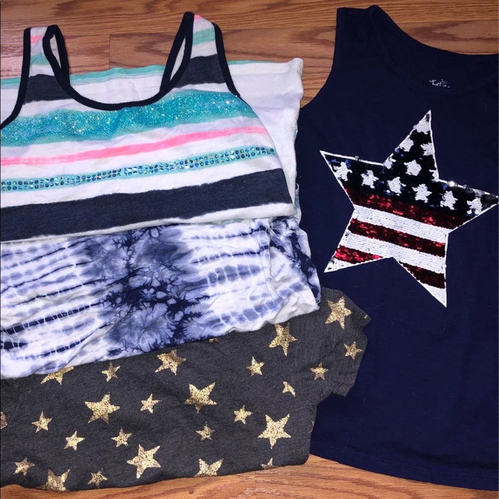 Justice size 10 Summer Tee Bundle